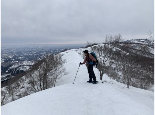 【長野県・JR飯山駅で集合】鍋倉山 1Day スノーシューハイキング ｜プライベートツアー ｜戸狩温泉 or 野沢温泉での集合も可の画像