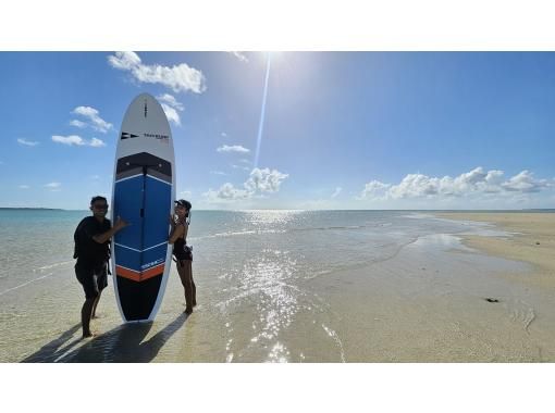 【宮古島】〈ユニの浜SUPツアー〉幻の島【写真データ/レンタル無料】直前予約OK！の画像