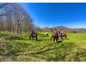 【北海道・登別】ホーストレッキング＜夏季ロングコース＞