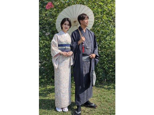 【沖縄・那覇】カップル着物レンタル翌日返却プラン！着物で沖縄の街を散策しよう！の画像