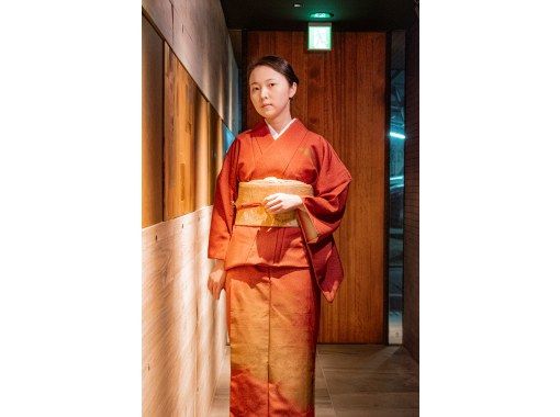 【京都・四条駅】訪問着レンタル1日プラン♪手ぶらで着物姿に変身の画像