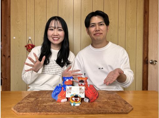 【沖縄・宮古島】シーサー絵付け体験｜約60〜120分・当日予約OK・室内体験《雨でも楽しめる◎》の画像