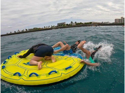 ③【沖縄・那覇】新規OPEN記念‼️今だけお得な割引キャンペーン開催中❣️当日予約OK‼️現地で3種選べるバナナボートプラン❤️の画像