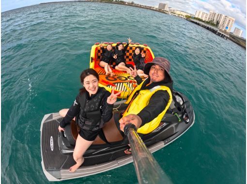 ①【沖縄・那覇】新規OPEN記念‼️今だけお得な割引キャンペーン開催中❣️ 当日予約OK♪現地で1種選べるバナナボートプラン❤️の画像