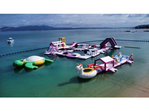 【沖縄 名護市】2歳から参加可能│海の上の遊園地！喜瀬アクアパークの画像