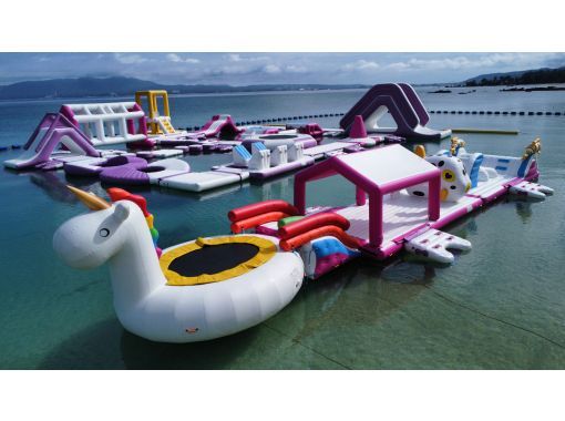 【沖縄 名護市】2歳から参加可能│海の上の遊園地！喜瀬アクアパークの画像