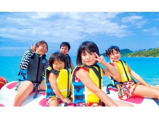 ＼★石垣島で絶叫しよう！☆ ／６つの中から３つ選べるお得なマリンスポーツセット！興奮度MAXからリラックス系まで！絶叫派も！まったり派も！！の画像