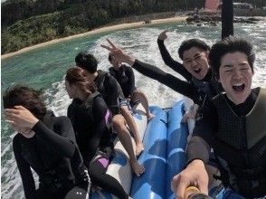 【名護市・今帰仁村・古宇利島】マリンスポーツ８種類遊び放題90分プラン！現地でお好きな乗り物選んでいただき時間内遊び放題大満足大爆笑プラン！