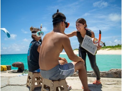 【宮古島・2日間】透明度抜群のビーチでPADIライセンス取得コース♪追加料金一切無し！＜スノーケルガイド＞の画像