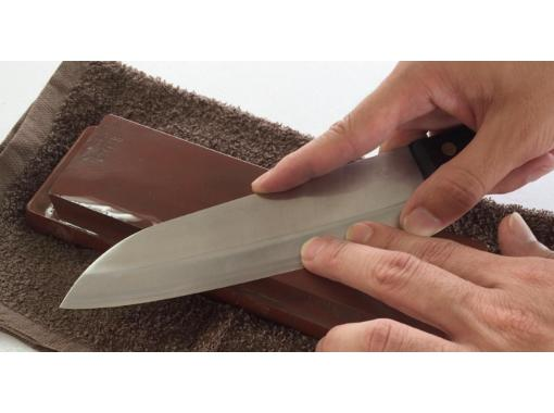 【大阪・堺筋本町】マンツーマンレッスンで研ぎを習得！今日から自宅で研げる「包丁研ぎ教室＋砥石セット」の画像