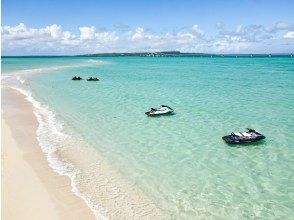 【宮古島】ドローン空撮付きジェットスキーレンタル〈3時間〉秘境ロングツーリング｜プロガイド同行