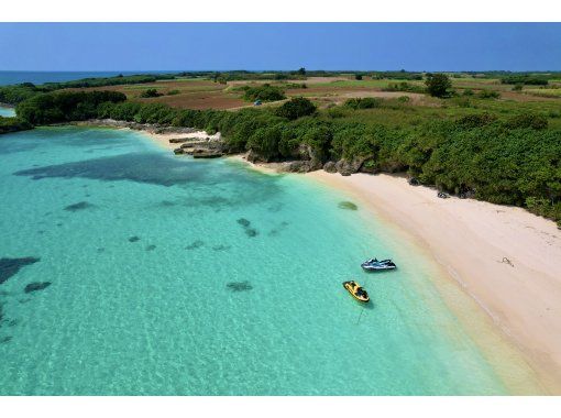 【宮古島】ドローン空撮付きジェットスキーレンタル〈2時間〉秘境ツーリング｜プロガイド同行のコピーの画像