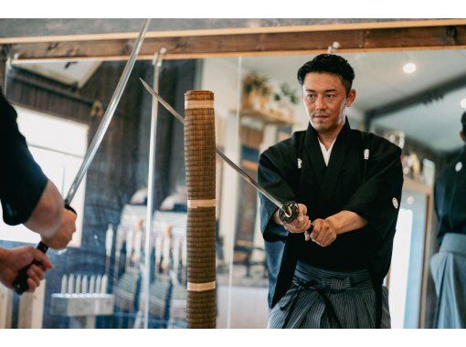 １名参加プラン【香川・侍体験道場】約90分　模造刀を使った試斬本格侍体験入門コースのコピーの画像