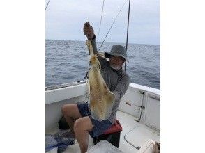 〈宜野湾マリーナ発・ティップランエギング〉手ぶらで参加OK☆目指せキロアップ!!　那覇空港より最短20分で出航、初心者大歓迎(^^♪