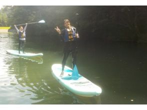 【岐阜県　奥長良川】SUP（サップ）とキャニオニングをWコンボ。W癒し系アウトドア体験