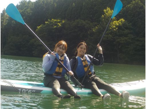 【岐阜県　奥長良川】美しすぎる渓谷美でプチSUP（サップ）体験。これぞキャニオンSUP！小学生OK！の画像