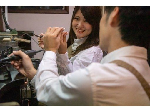 【仙台駅前・完全貸切】指輪作り体験（70分～90分）お洒落なジュエリー工房で思い出作り！の画像
