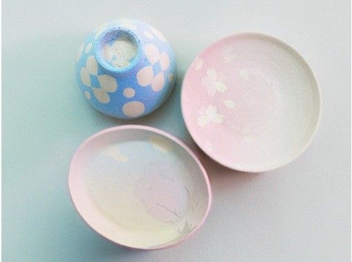 【神奈川・横浜市】期間限定！スパッタリング技法を使って春の器を作ろう♪の画像