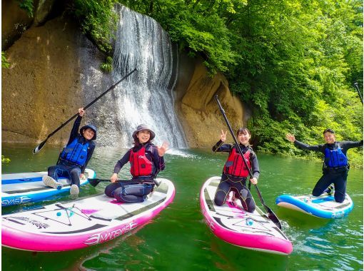 【宮城 ・仙台】大倉ダムSUP・絶景ツーリングツアー/女性やカップルに大人気のアウトドアスポーツです！の画像