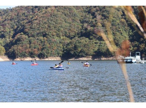 【広島・三段峡】湖・カヤック/カヌー60分｜龍姫湖カヤックレイククルージングの画像