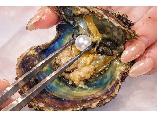 【国際通り】★5分で出来る贅沢体験★本真珠で運試し!!沢山の貝の中からお好きな貝を選ぼう☆何色の真珠が出るかドキドキワクワの大人気体験☆の画像