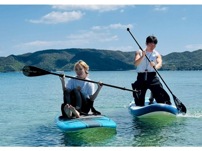 【北海道・SUP体験】透明度の高い支笏湖の湖面をクルージング！SUP体験（半日コース）の画像