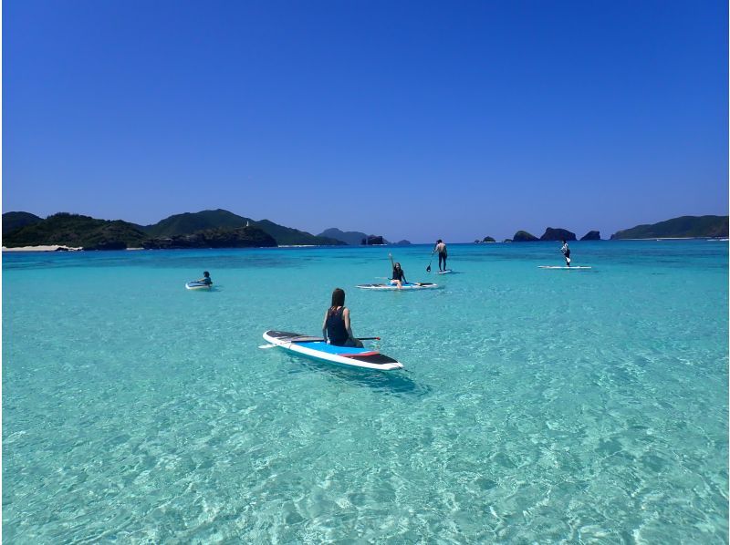 【北海道・SUP体験】透明度の高い支笏湖の湖面をクルージング！SUP体験（半日コース）の画像