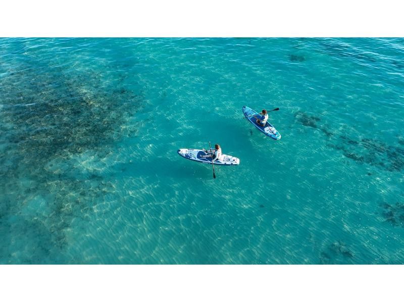 【北海道・SUP体験】透明度の高い支笏湖の湖面をクルージング！SUP体験（半日コース）の画像