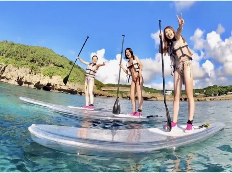 【北海道・SUP体験】透明度の高い支笏湖の湖面をクルージング！SUP体験（半日コース）の画像