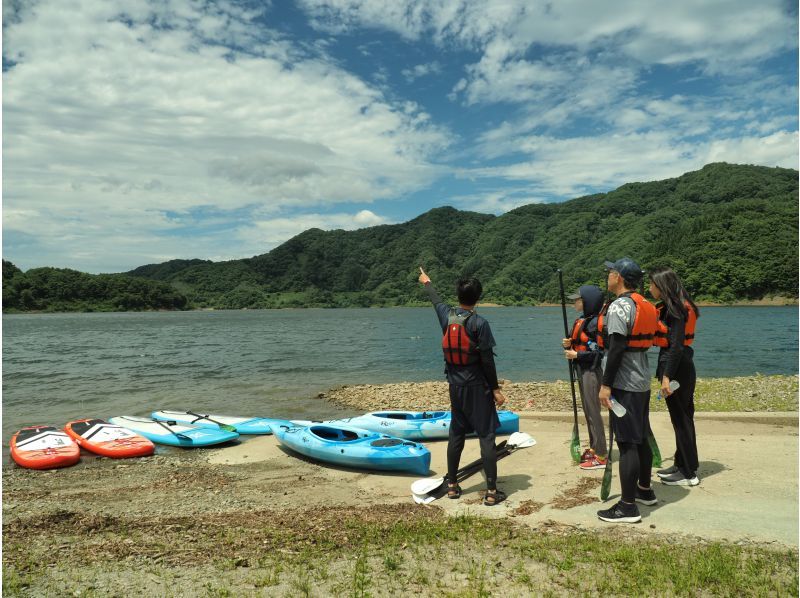 【北海道・SUP体験】透明度の高い支笏湖の湖面をクルージング！SUP体験（半日コース）の画像