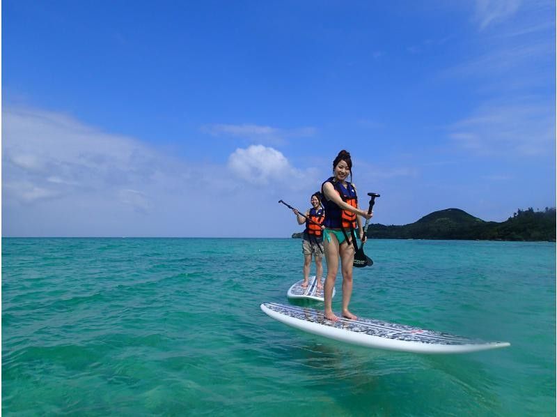 【北海道・SUP体験】透明度の高い支笏湖の湖面をクルージング！SUP体験（半日コース）の画像