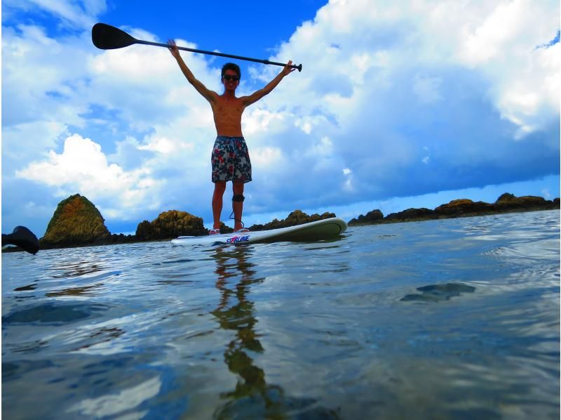 【北海道・SUP体験】透明度の高い支笏湖の湖面をクルージング!SUP体験(半日コース)の画像