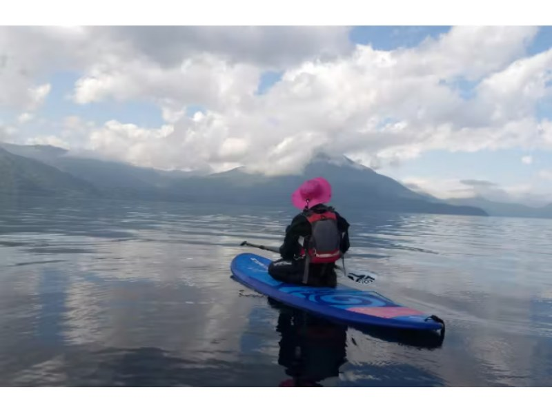 【北海道・SUP体験】透明度の高い支笏湖の湖面をクルージング！SUP体験（半日コース）の画像