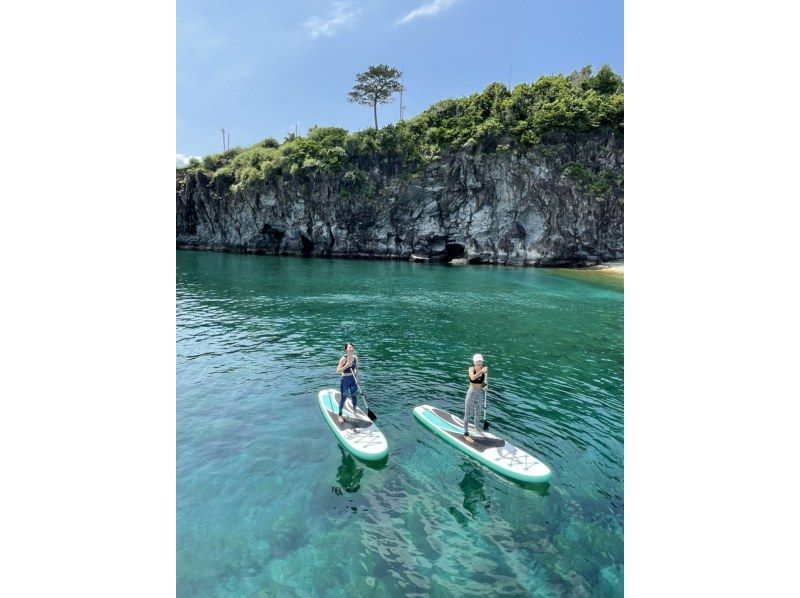 【北海道・SUP体験】透明度の高い支笏湖の湖面をクルージング！SUP体験（半日コース）の画像