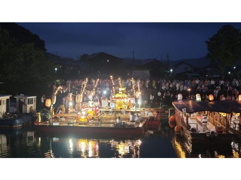 【滋賀・大津】建部大社 納涼船幸祭プレミアムクルーズ 屋形船「四季」～水上の特等席で拝する、祈りと花火の一夜～