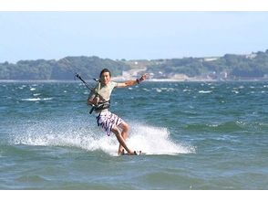 【神奈川・三浦海岸】カイトボード体験マスターコース(4時間×3回)の画像