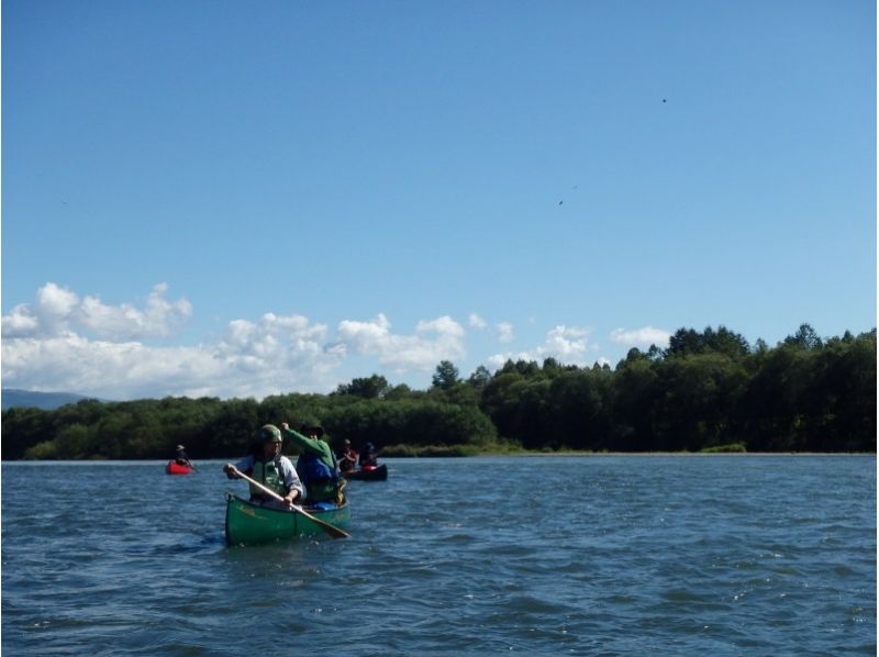【 홋카이도 · 나카가와 군】 데시오 강 1day 카누 여행 [점심 식사]の紹介画像