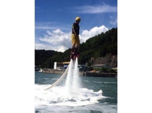 [瀨戶內 -岡山·備前日新]注意海上運動！飛板體驗課程の画像