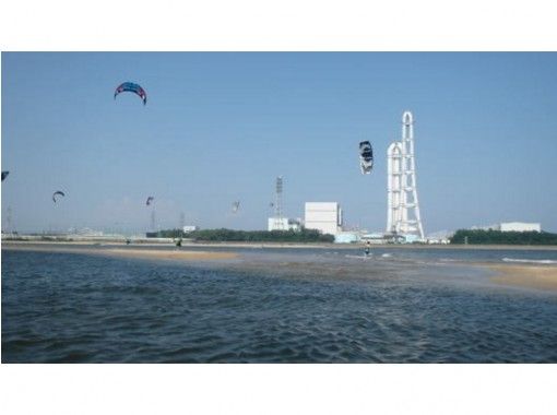 [Aichi ・ Ise Bay】 The first step of kite boarding! 1 day beginner courseの画像