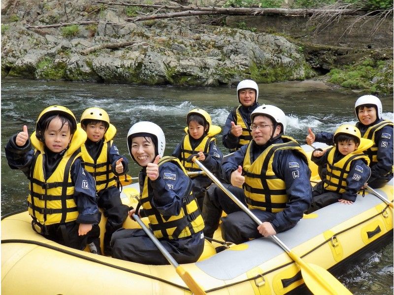【北海道・南富良野】 KIDSエコラフティング★３歳からOK・ツアー写真のプレゼン付き★