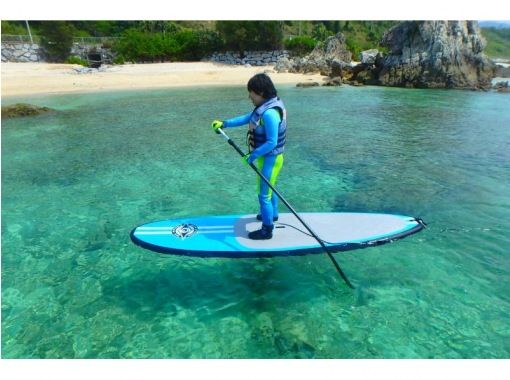 [Private tour for 1 group/Onna Village] Super Summer Sale 2024 SUP and snorkeling tour! ★Photos and videos includedの画像