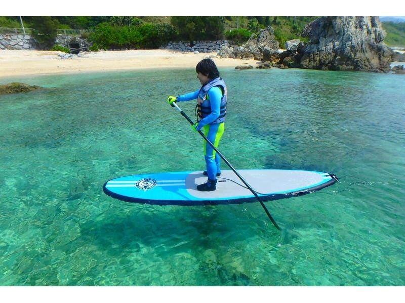 [Private tour for 1 group/Onna Village] Super Summer Sale 2024 SUP and snorkeling tour! ★Photos and videos includedの紹介画像