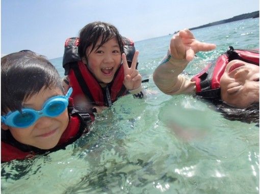 [沖繩本島/名護/恩納村]超級夏季促銷2024 僅限1組！河流徒步旅行（澤諾堀）和浮潛 ★包括照片和視頻の画像
