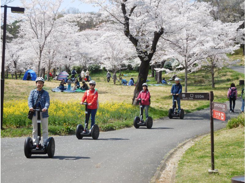 【埼玉・森林公園】広大な国営公園でセグウェイツアー！緑・花見・自然・風を感じよう☆【写真データ無料プレゼント付き】の紹介画像