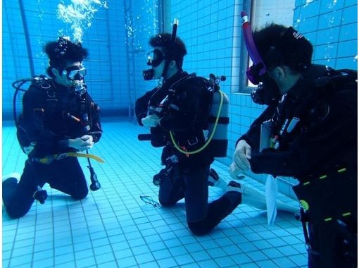 在東京千代田區獲得[許可！ ]潛水員什麼今年登場！開放水域潛水員課程の画像