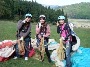 【兵庫・神鍋高原】初めての方も安心！パラグライダー体験飛行（1日コース）の画像