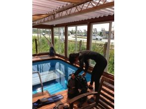 [Yamaguchi Prefecture, for beginners] Enjoy easy diving! Pool trial lesson! (No license required 2 hours)