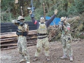 【千葉県・印西市】気の合う仲間と!!貸切ゲーム!【サバイバルゲーム Cフィールド】の画像
