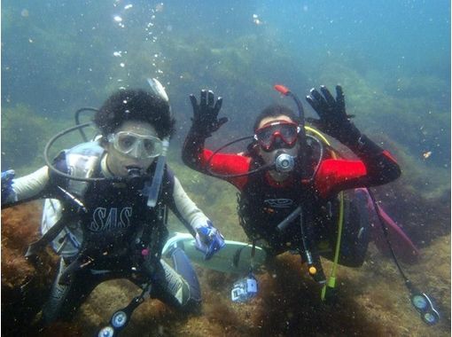 [靜岡縣駿河，新方案舉行！ ]潛水執照！ PADI水肺潛水員課程結束の画像