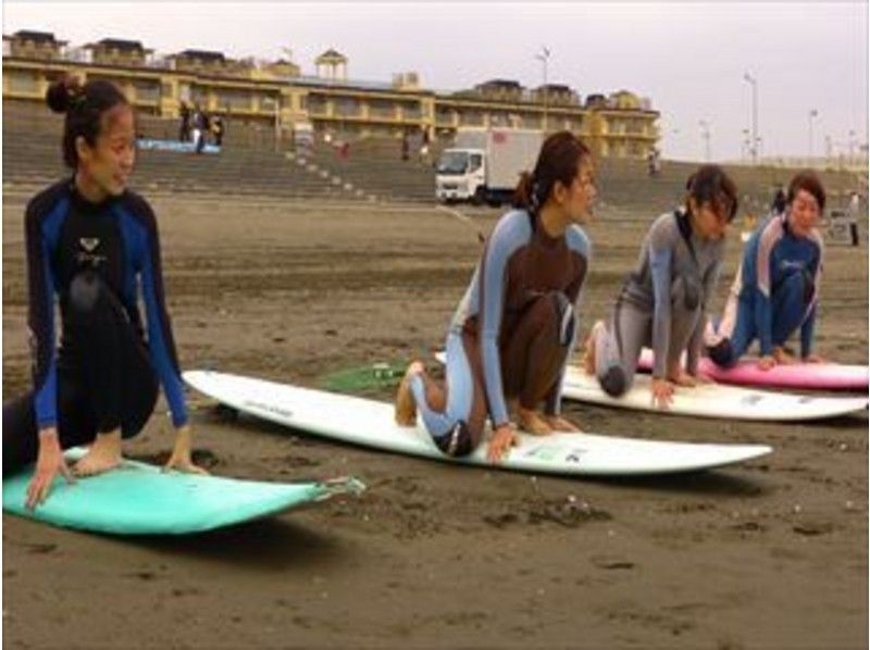 [Kanagawa ・ Shonan 】 If you think that it is not enough if it is once, it is here! Surfing Experience course [3 times]の紹介画像